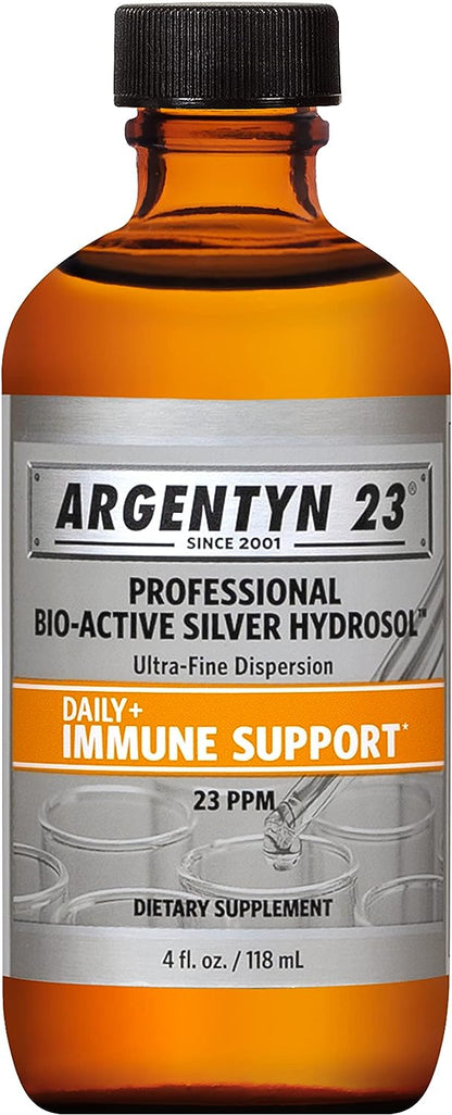 Argentyn 23 Bio-Active Silver Hydrosol Liquid 4 oz.