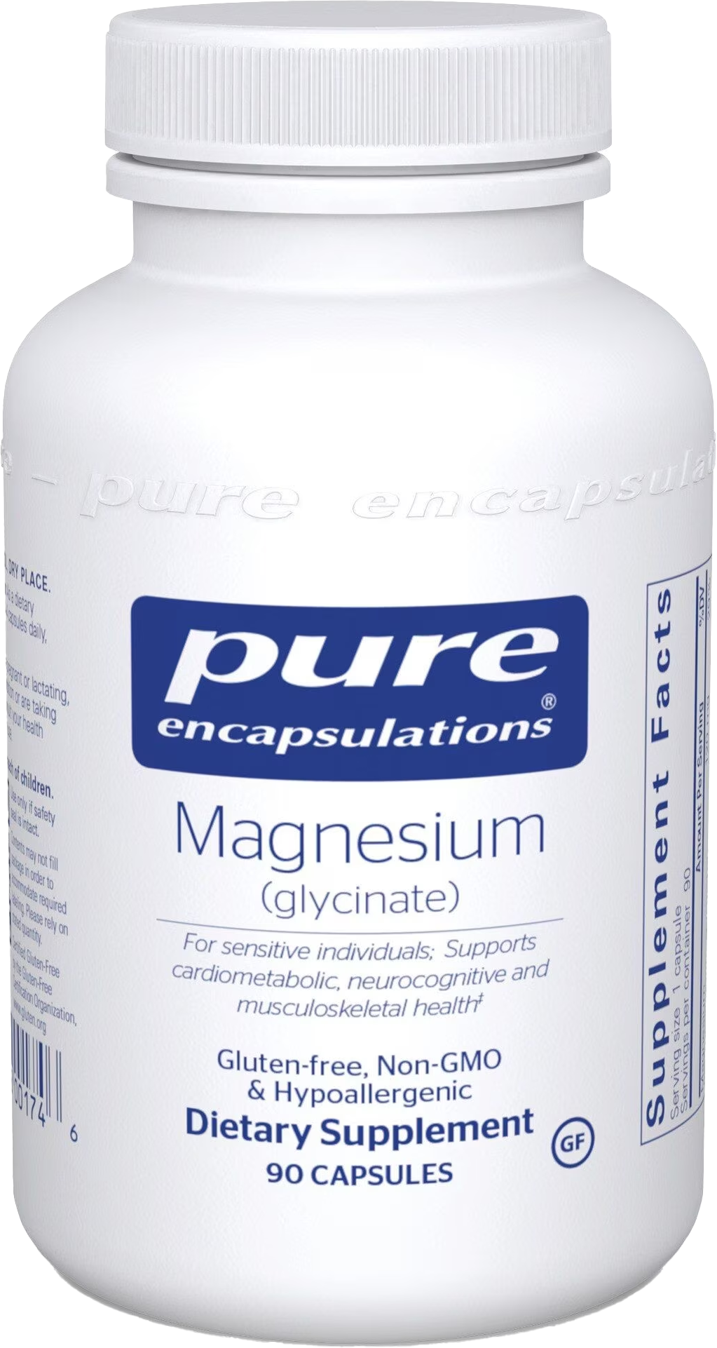 Magnesium Glycinate 120mg - 90 ct.