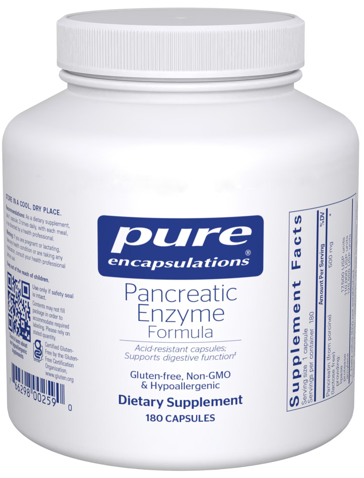 Pancreatic Enzyme Formula 180ct