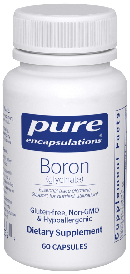 Boron Glycinate: 2 mg