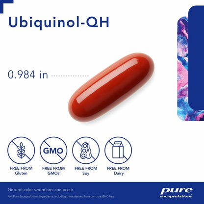 CoQ10: Ubiquinol QH: 100 mg