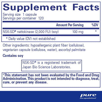 NSK-SD (Nattokinase) 100 mg