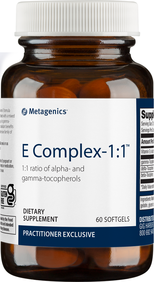 E Complex 1:1, 400 IU 60 ct.