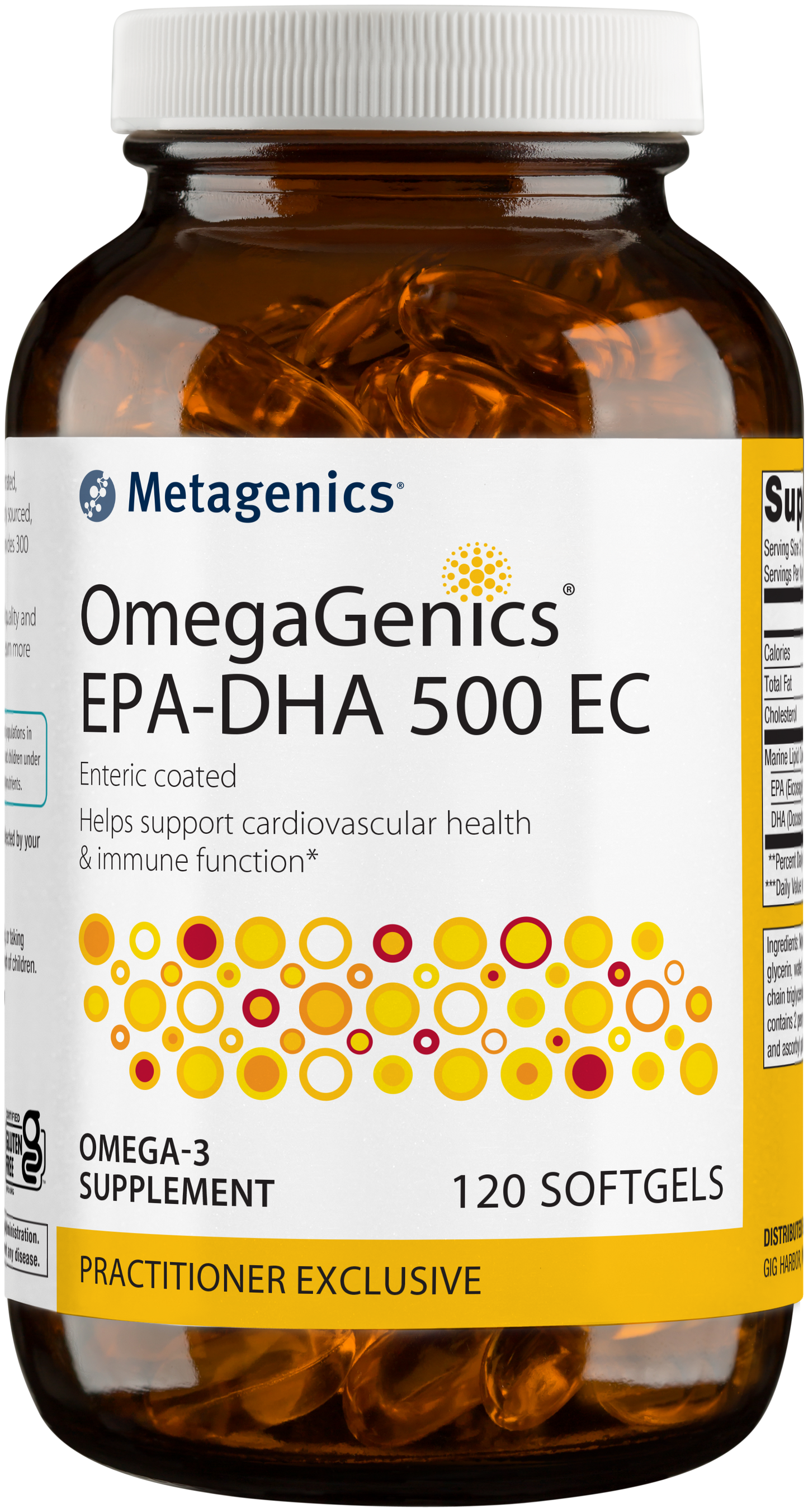 OmegaGenics EPA-DHA  500 Enteric Coated - 120 ct.