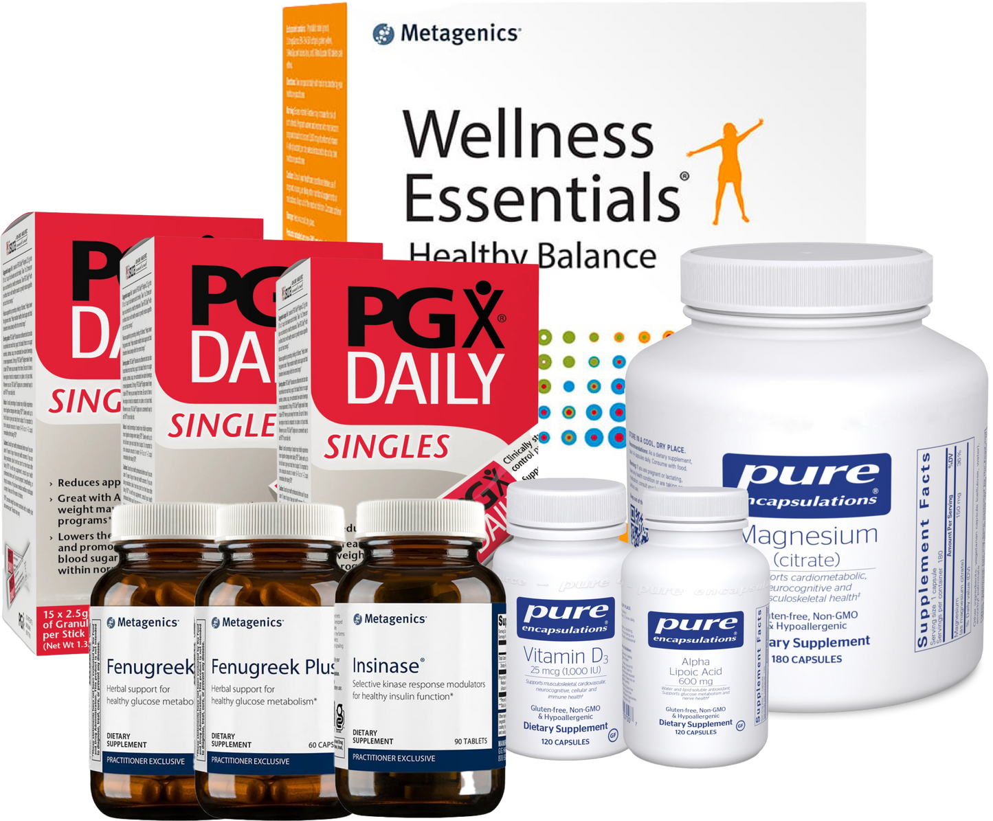 10-Day Detox Combo Pack - Wellness Essentials Healthy Balance Kit