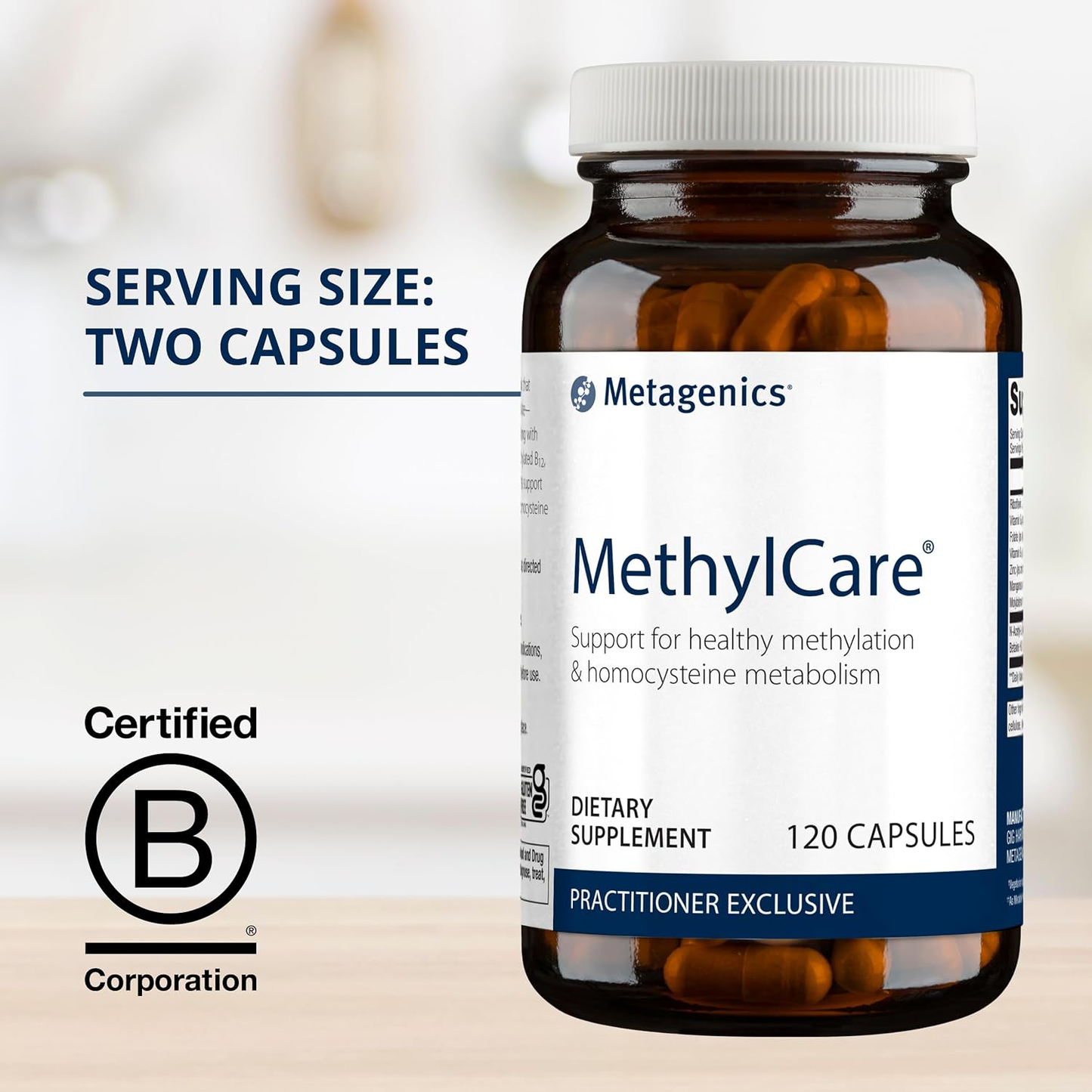 MethylCare 120 ct. ( Formally Vessel Care )