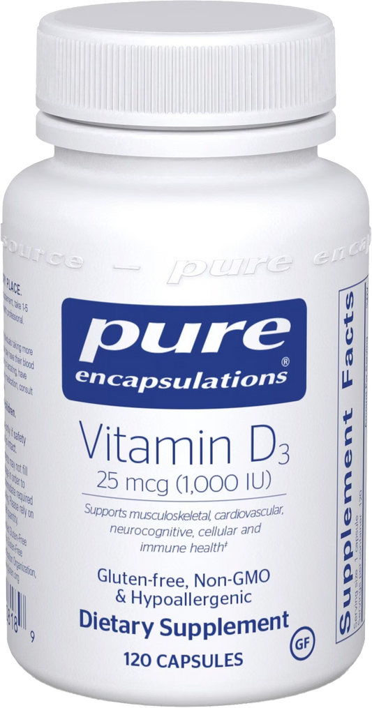 Vitamin D3 1000 IU 120 ct.