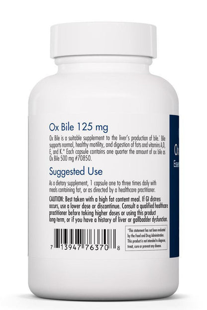 Ox Bile 125 mg