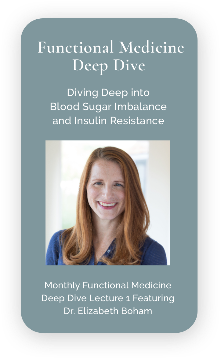 Monthly Functional Medicine Deep Dive exclusive to Dr. Hyman+ community.
