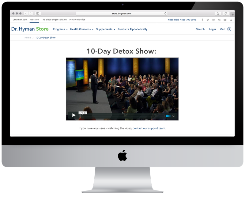 10-Day Detox Diet Show (Digital Download)