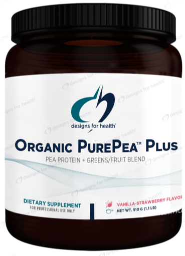 Organic PurePea Plus w- Greens (Vanilla-Strawberry)