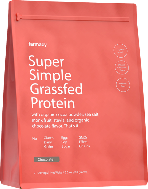 Super Simple Grassfed Protein Chocolate