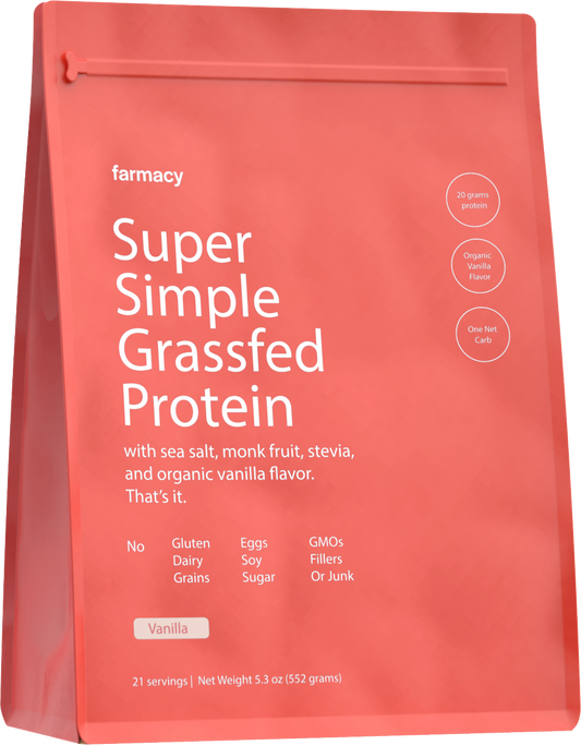Super Simple Grassfed Protein Vanilla